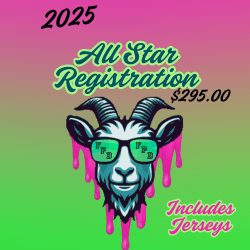 2025 All Star Registration Package / Includes Jerserys