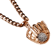 LR Bling Glove_chain_rose_gold