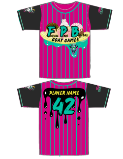 Pink Pinstripe Jersey