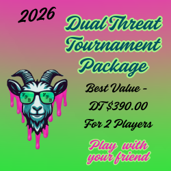 2026 FALL Tournament Dual Threat 2 for 1 Package