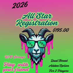2026 Fall All Star Registration Package W/Dual Threat Addon Option