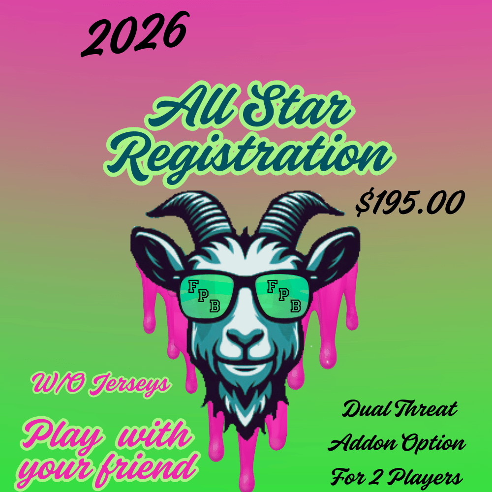 2026 Fall All Star Registration Package W/Dual Threat Addon Option